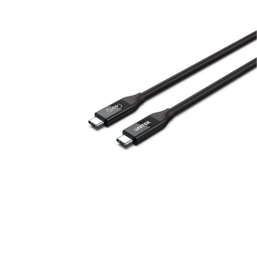Cáp sạc nhanh Type-C PD 100W 8K 0.8m UNITEK C14100BK