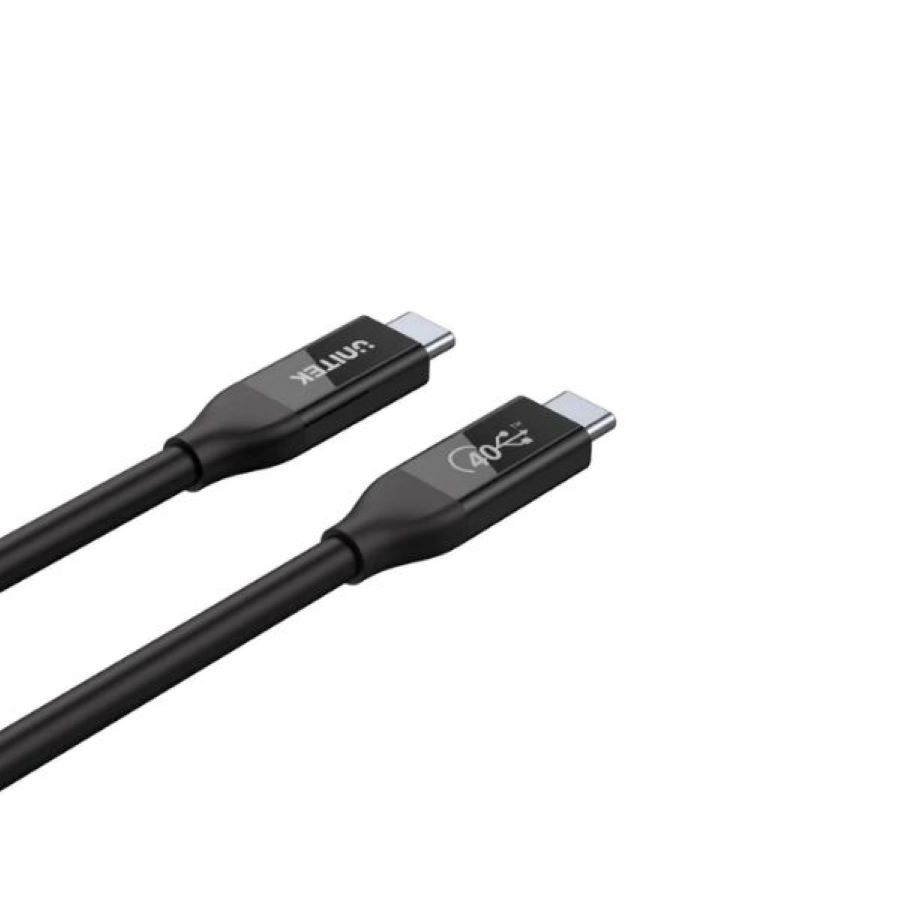 Cáp sạc nhanh Type-C PD 100W 8K 0.8m UNITEK C14100BK