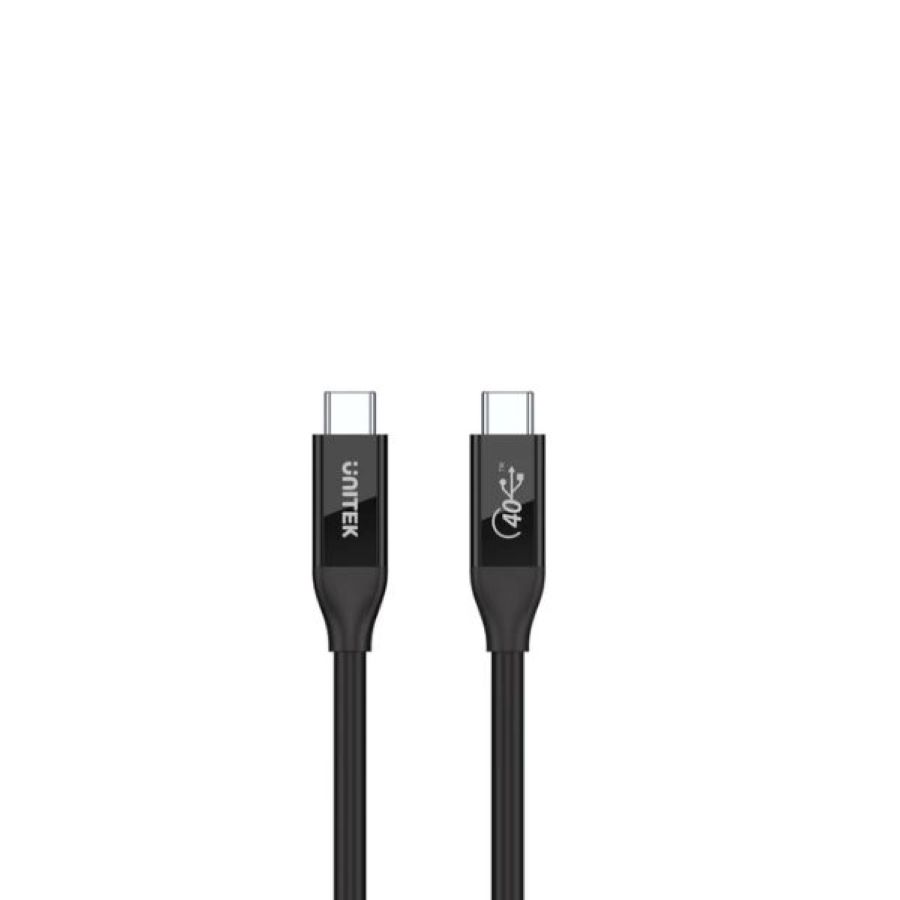 Cáp sạc nhanh Type-C PD 100W 8K 0.8m UNITEK C14100BK