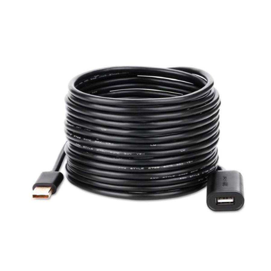 Cáp USB 2.0 nối dài Ugreen 30m 10326 có Chip khuếch đại,trợ nguồn USB-C