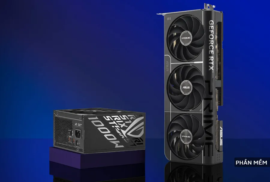 ASUS TUF Gaming GeForce RTX 5080 16GB GDDR7 OC sở hữu cổng kết nối hiện đại