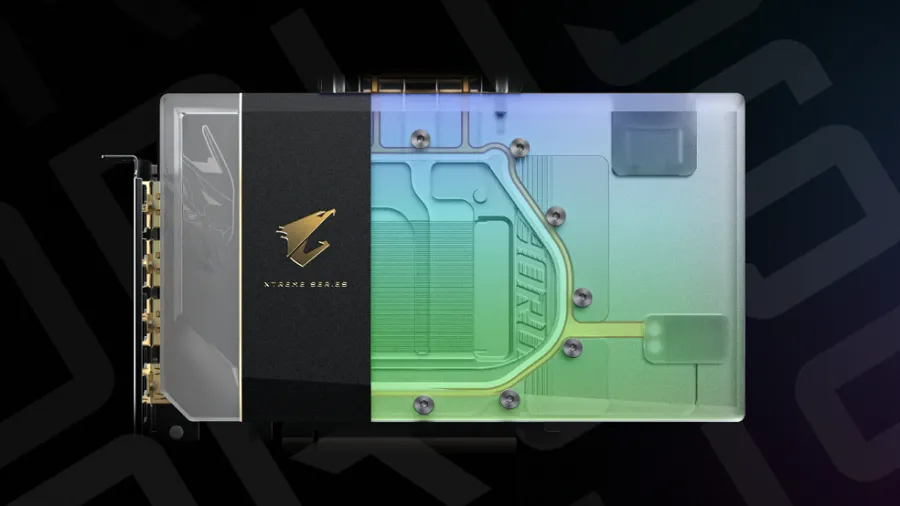 Card Màn Hình Gigabyte AORUS GeForce RTX 5080 XTREME WATERFORCE WB 16G (GV-N5080AORUSX WB-16GD)	