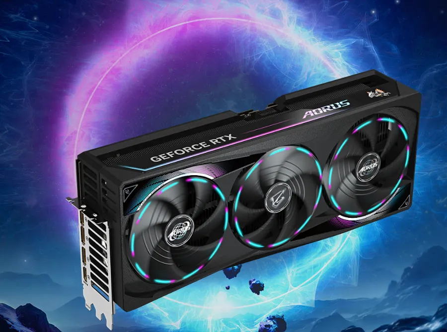 Card Màn hình Gigabyte AORUS GeForce RTX 5090 MASTER 32G có hiệu suất mạnh mẽ
