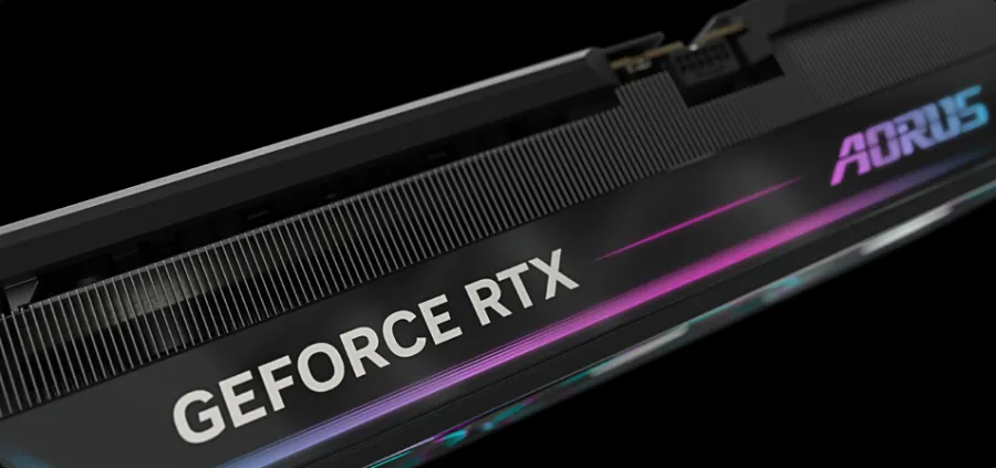 Gigabyte AORUS GeForce RTX 5090 MASTER 32G có độ phân giải siêu thực
