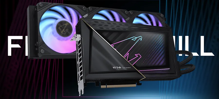 Card Màn Hình Gigabyte AORUS GeForce RTX 5090 XTREME WATERFORCE 32G có hiệu năng vượt trội
