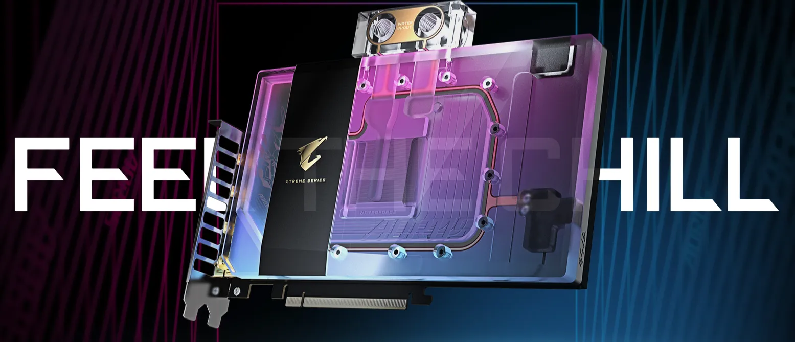 Card Màn Hình Gigabyte AORUS GeForce RTX 5090 XTREME WATERFORCE WB 32G có hiệu suất đỉnh cao