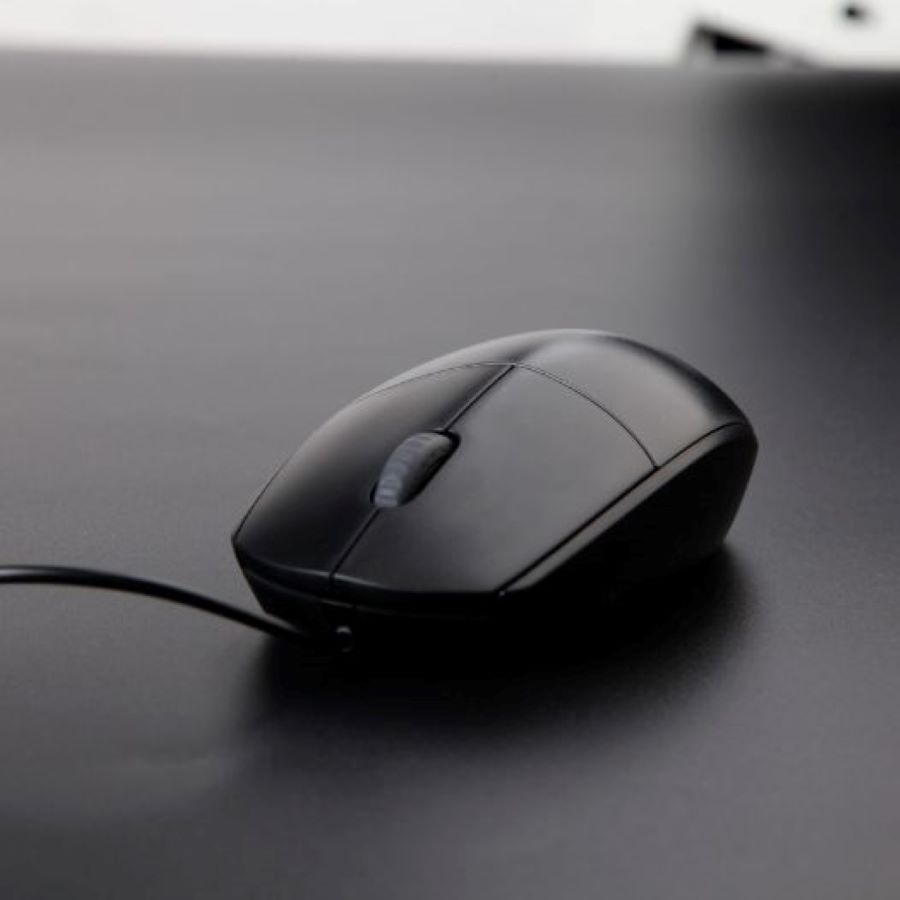 Chuột công văn phòng có dây Rapoo N110 Silent màu Đen