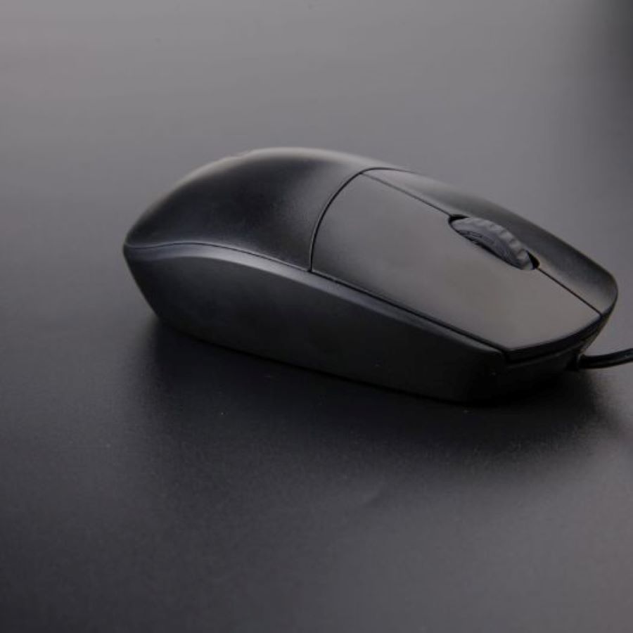 Chuột công văn phòng có dây Rapoo N110 Silent màu Đen