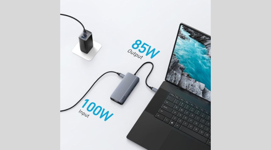 Hub Anker hỗ trợ hệ điều hành Windows 10 trở lên và Mac OS 12 trở lên
