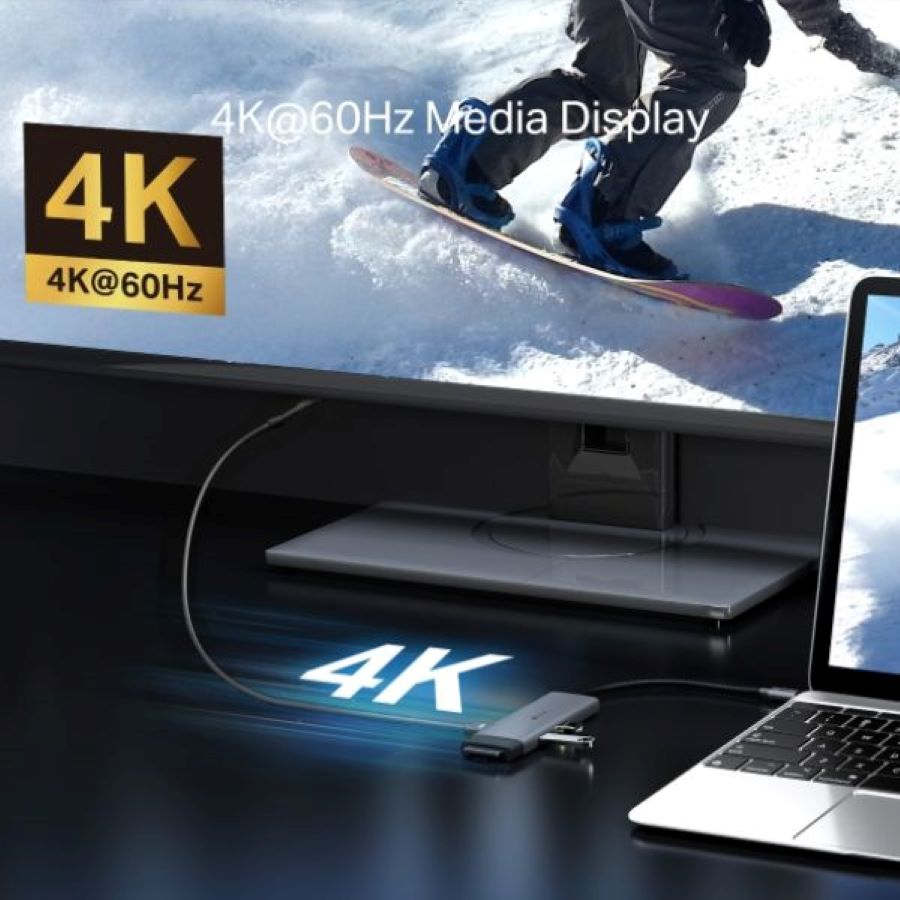 Hub USB Type-c 7 trong 1 4K@60Hz, 5Gbps Tplink UH7020C