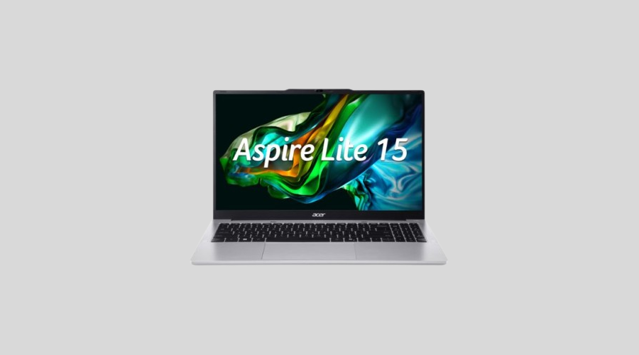 Laptop sở hữu thiết kế tối giản nhưng tinh tế với gam màu bạc sang trọng