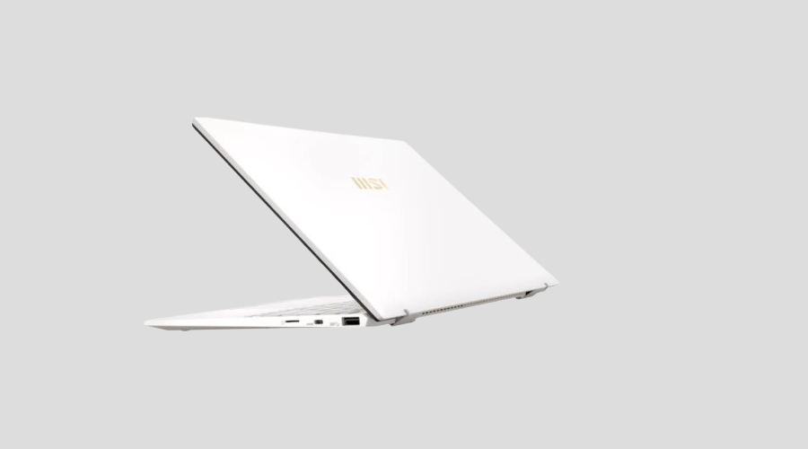 Laptop MSI Prestige 13 AI Evo đa dạng cổng kết nối