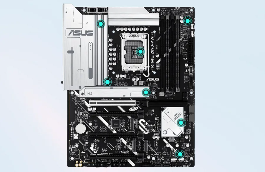 Mainboard ASUS PRIME Z890-P WIFI-CSM có hiệu năng mạnh mẽ
