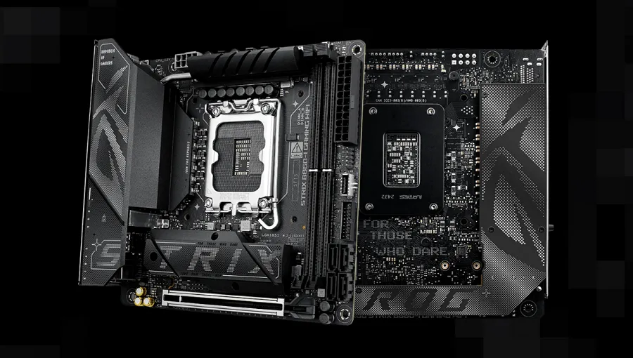 Mainboard Asus ROG STRIX B860-I GAMING WIFI hỗ trợ mạng LAN 2.5Gb