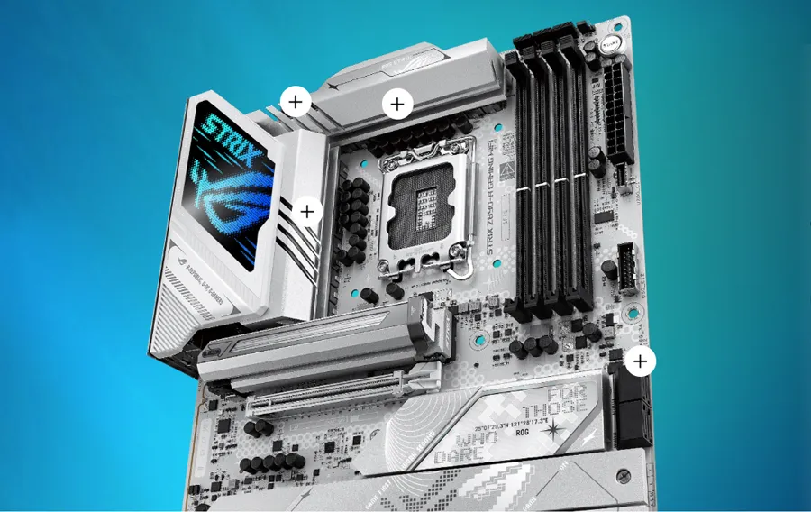Mainboard Asus ROG STRIX Z890-A GAMING WIFI tích hợp công nghệ kết nối WiFi 7