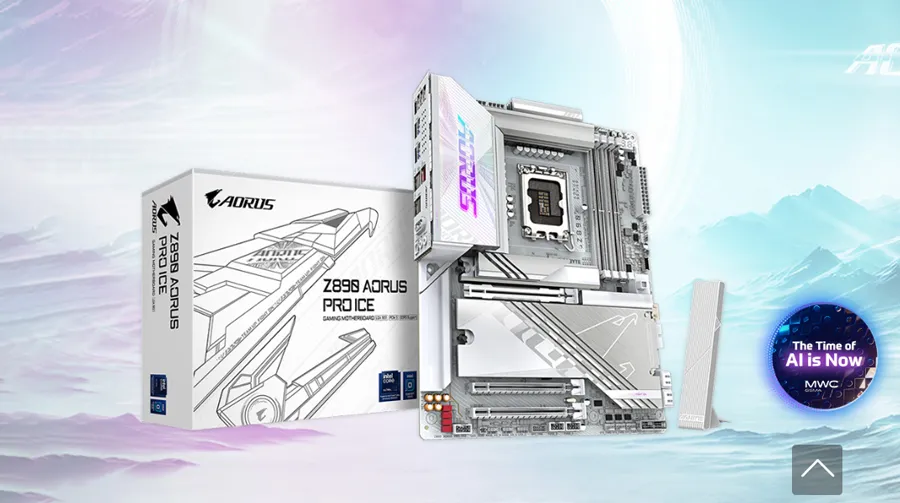 Mainboard Gigabyte Z890 AORUS PRO ICE