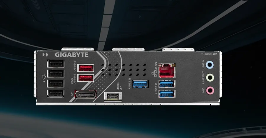 Mainboard Gigabyte Z890 EAGLE có cổng kết nối đa dạng