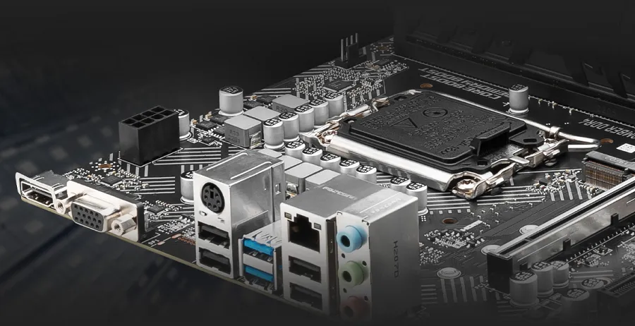 Mainboard MSI H610M BOMBER DDR4 sở hữu cổng kết nối linh hoạt
