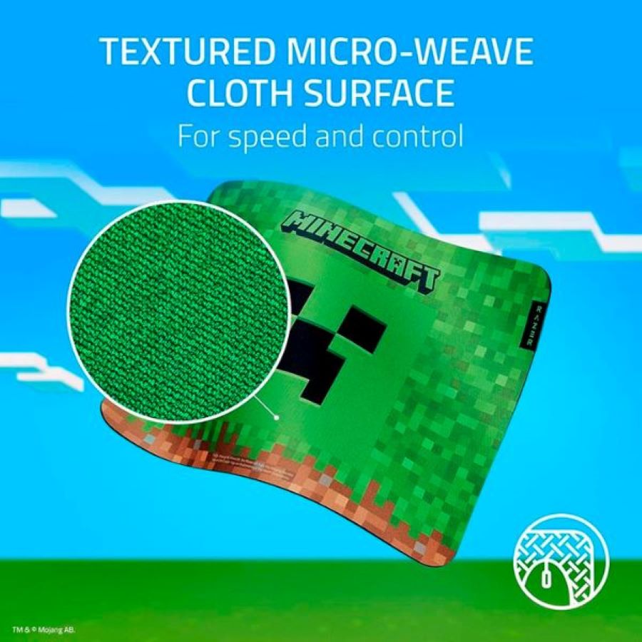 Miếng lót chuột Razer Gigantus V2 Medium Minecraft Edition RZ02-03333800-R3M1