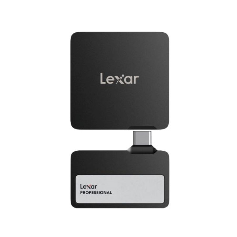 Ổ cứng SSD di dộng Lexar Professional Go with Hub SL400 1TB Black LSL400S001T-RNBNG