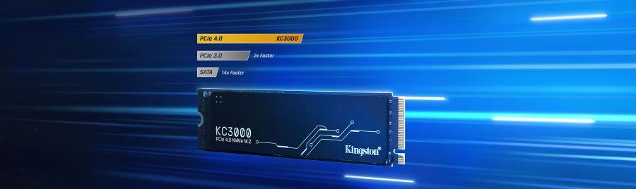 Ổ cứng SSD gắn trong Kingston 4096GB PCIe 4.0 SKC3000D