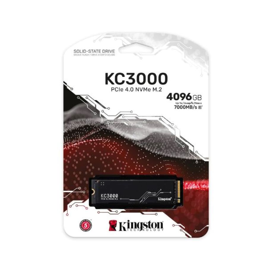 Ổ cứng SSD gắn trong Kingston 4096GB PCIe 4.0 SKC3000D