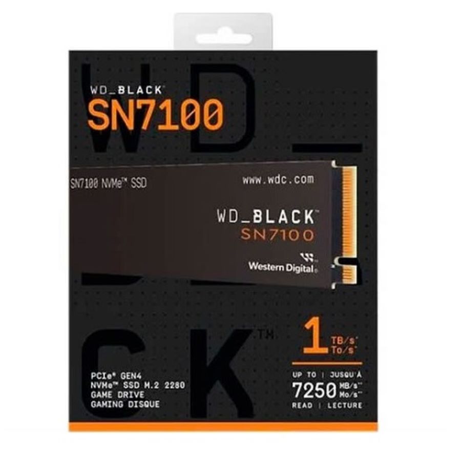 Ổ cứng SSD gắn trong Western Digital Black SN7100 PCIe Gen 4x4 1TB WDS100T4X0E-00CJA0