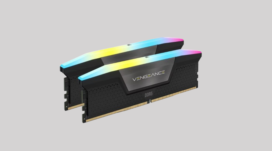 RAM Corsair Vengeance RGB DDR5 hoạt động với mức điện áp từ 1.1 - 1.35V