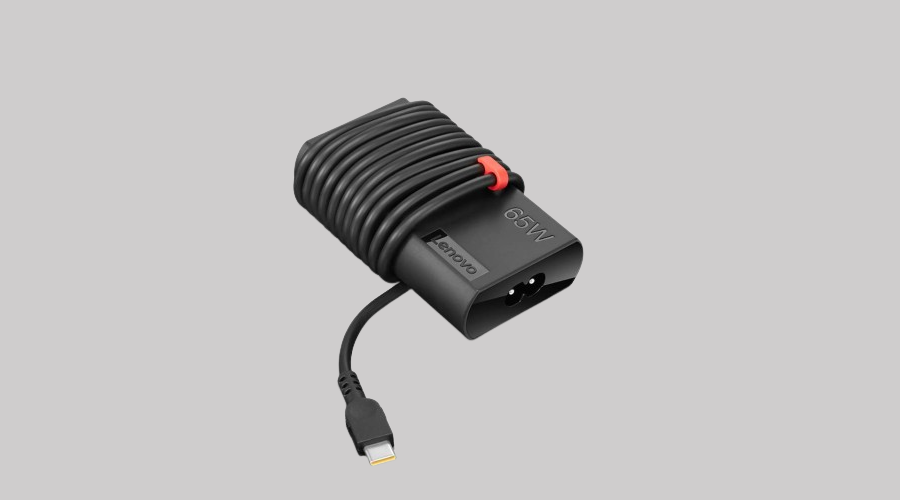 Sạc trang bị công suất 65W giúp sạc nhanh chóng