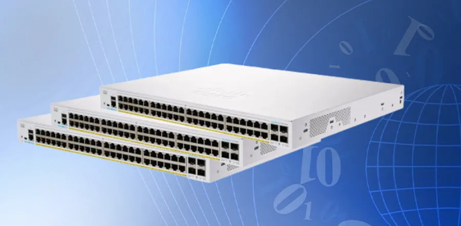 Switch Cisco CBS350-48T-4G có hiệu suất công nghệ tiên tiến
