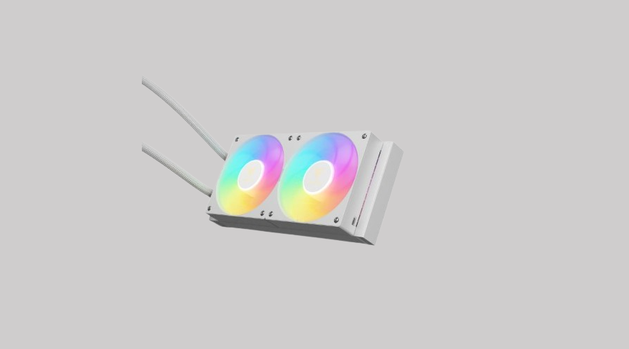 Sản phẩm sử dụng hai quạt 120mm hoạt động mạnh mẽ