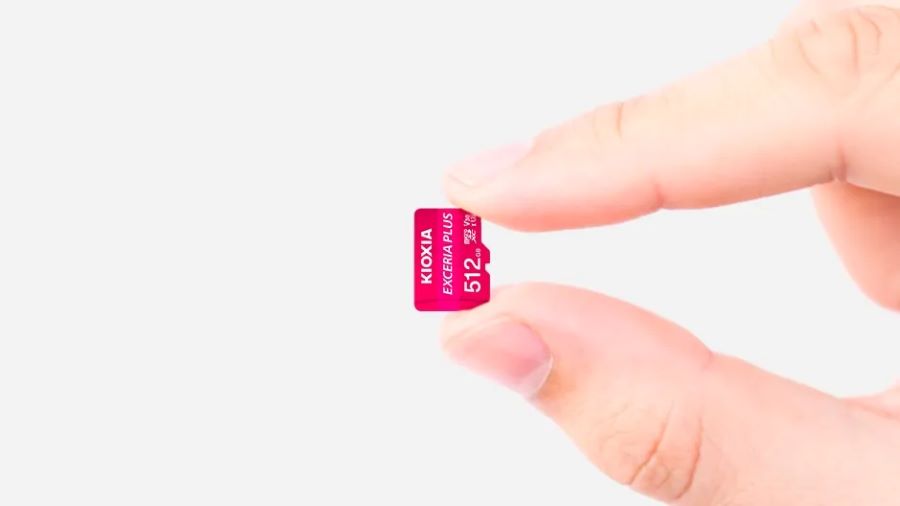 Thẻ nhớ MicroSD Kioxia Exceria Plus CL10 UHS-I U3 V30 512GB LMPL2M512GG2