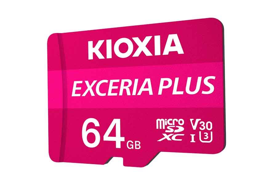 Thẻ nhớ MicroSD Kioxia Exceria Plus CL10 UHS-I U3 V30 64GB LMPL2M064GG2