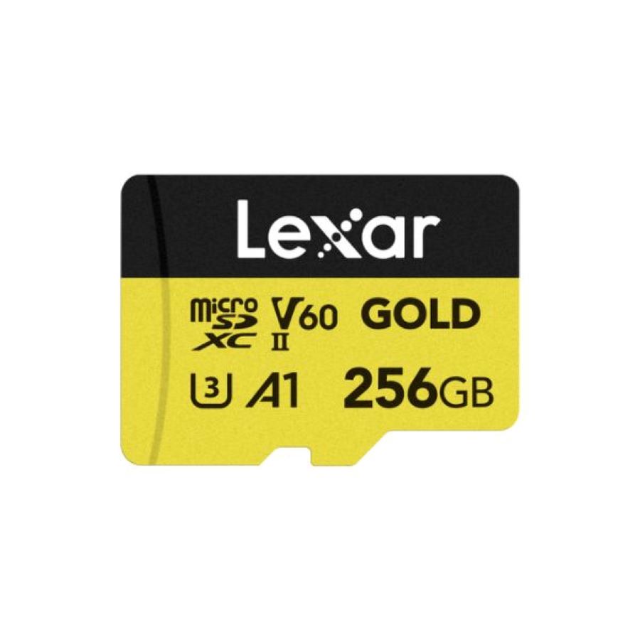 Thẻ nhớ MicroSDXC Lexar Professional GOLD 256GB UHS-II U3 V60 LMSGOLD256G-BNNNG