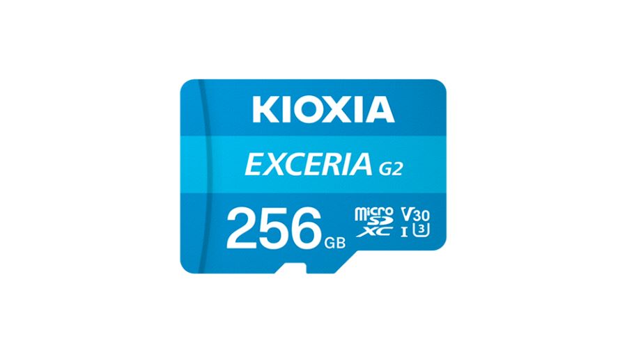 Thẻ nhớ SD Kioxia Exceria G2 CL10 UHS-I U3 V30 4K 256GB LNEX2L256GG4