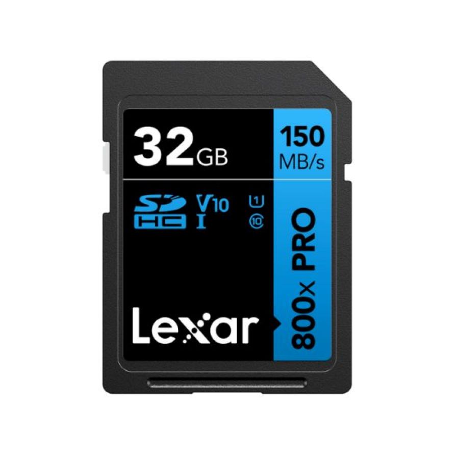Thẻ nhớ SDXC Lexar Professional 800x PRO UHS-I 32GB LSD0800P032G-BNNNG