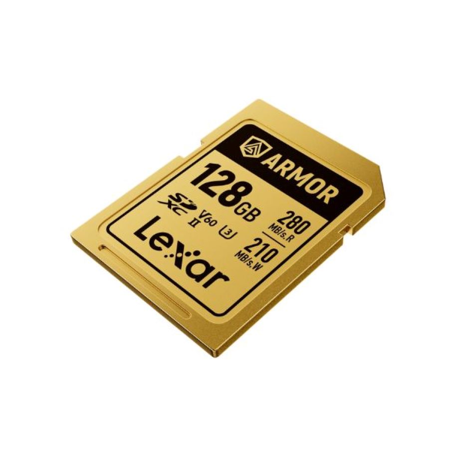 Thẻ nhớ SDXC Lexar Professional ARMOR Gold UHS-II 128GB LSDAMGL128G-RNNNG