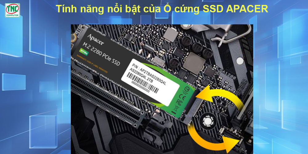 Ổ ssd Apacer chính hãng