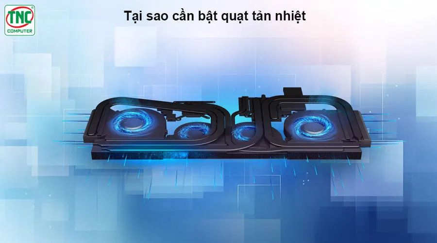 cách bật quạt tản nhiệt laptop msi