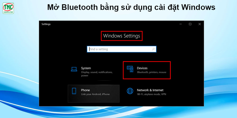 cách bật bluetooth win 10