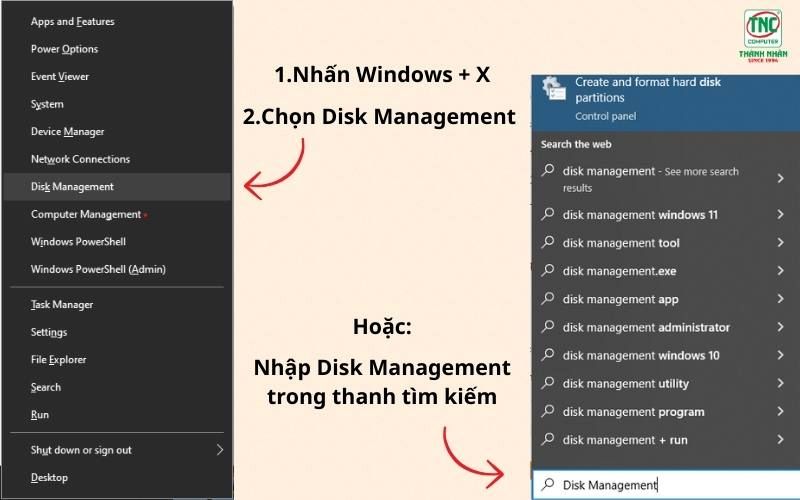 Cách chia ổ cứng Win11