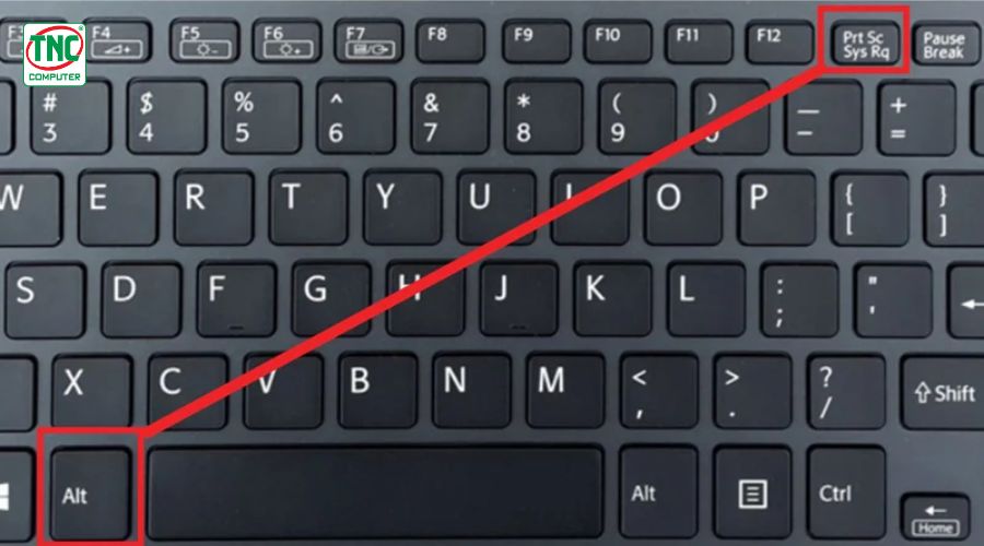 cách chụp màn hình laptop Asus