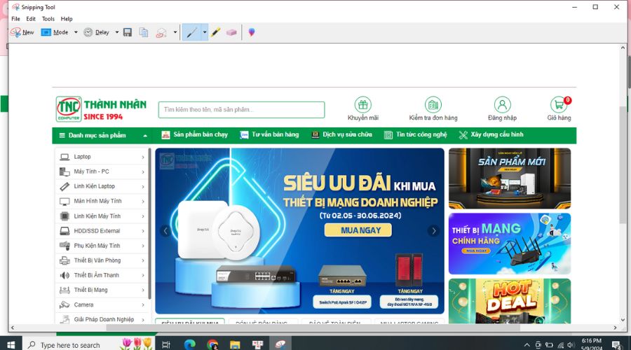 cách chụp màn hình laptop Asus