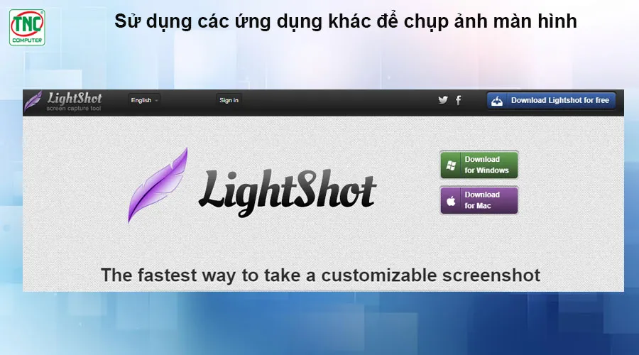 chụp màn hình laptop