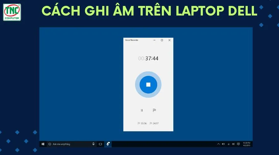 cách ghi âm trên laptop win 10