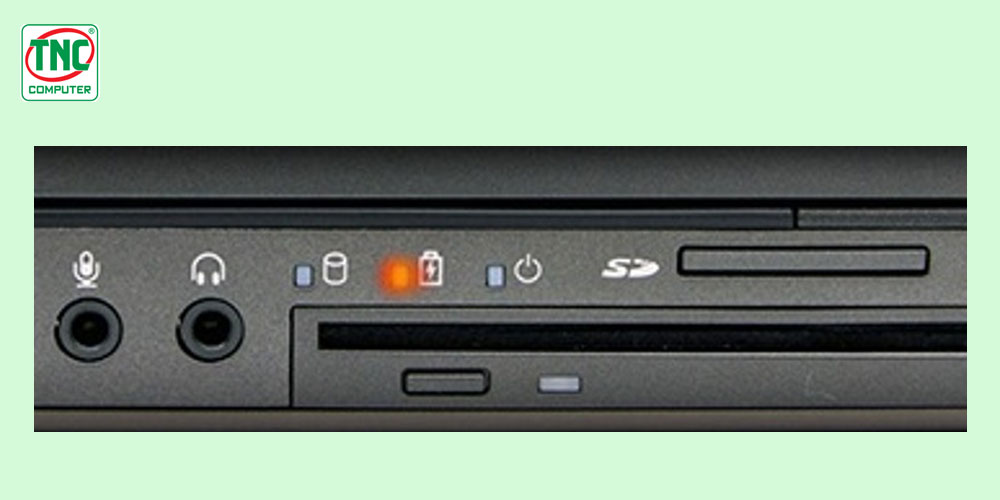 cắm sạc laptop không lên pin