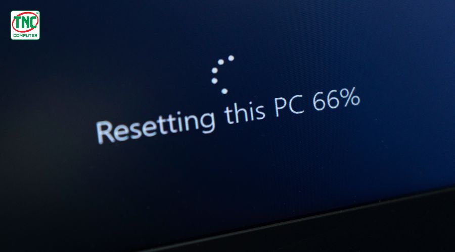 Cách reset máy tính win 10 bằng bàn phím