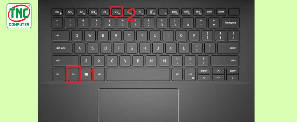 Cách bật, tắt đèn bàn phím laptop Dell