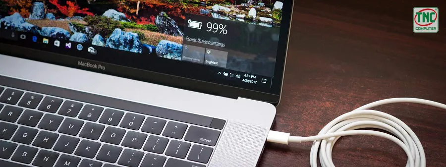 Chế độ tự ngắt sạc pin laptop