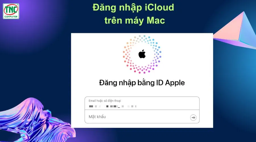 dang nhap icloud tren may tinh